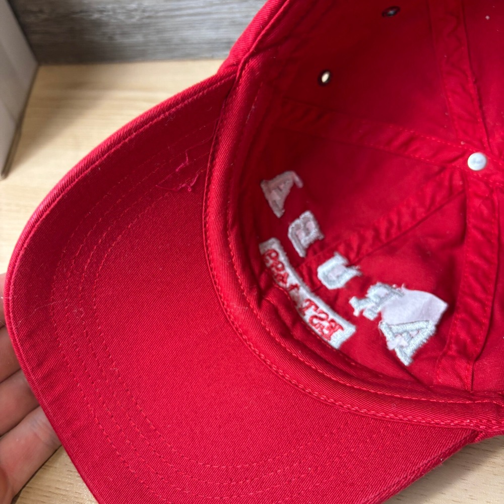 Aruba Hat Cap Strap Back Red One Happy Island‎ Adjustable - Picture 7 of 11